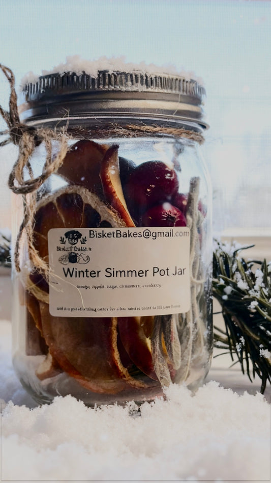 Winter Simmer Pot Jar